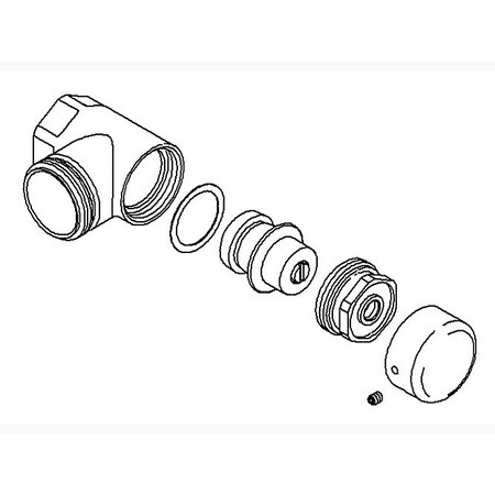 Kohler Stop Valve, 3/4 1122899-CP